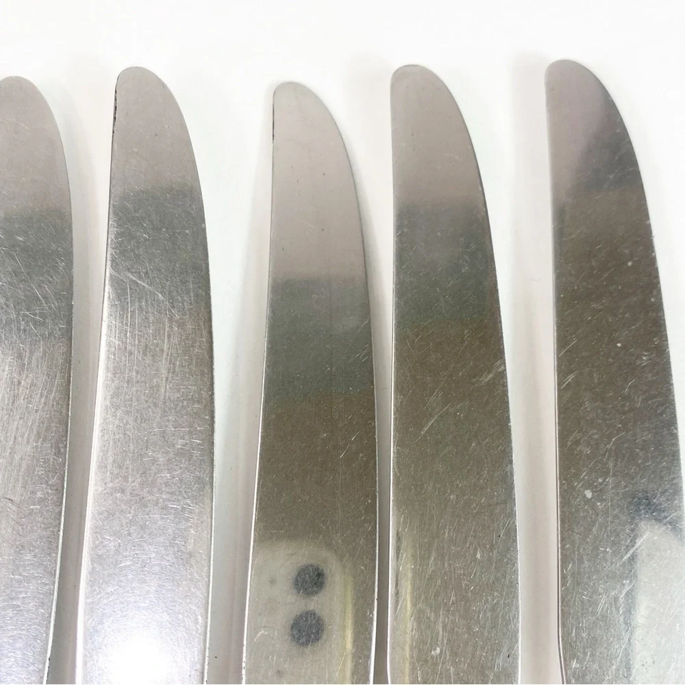 Vintage Oneida Community Morning Star 40’s Silverplate Flatware 8 Dinner Knives